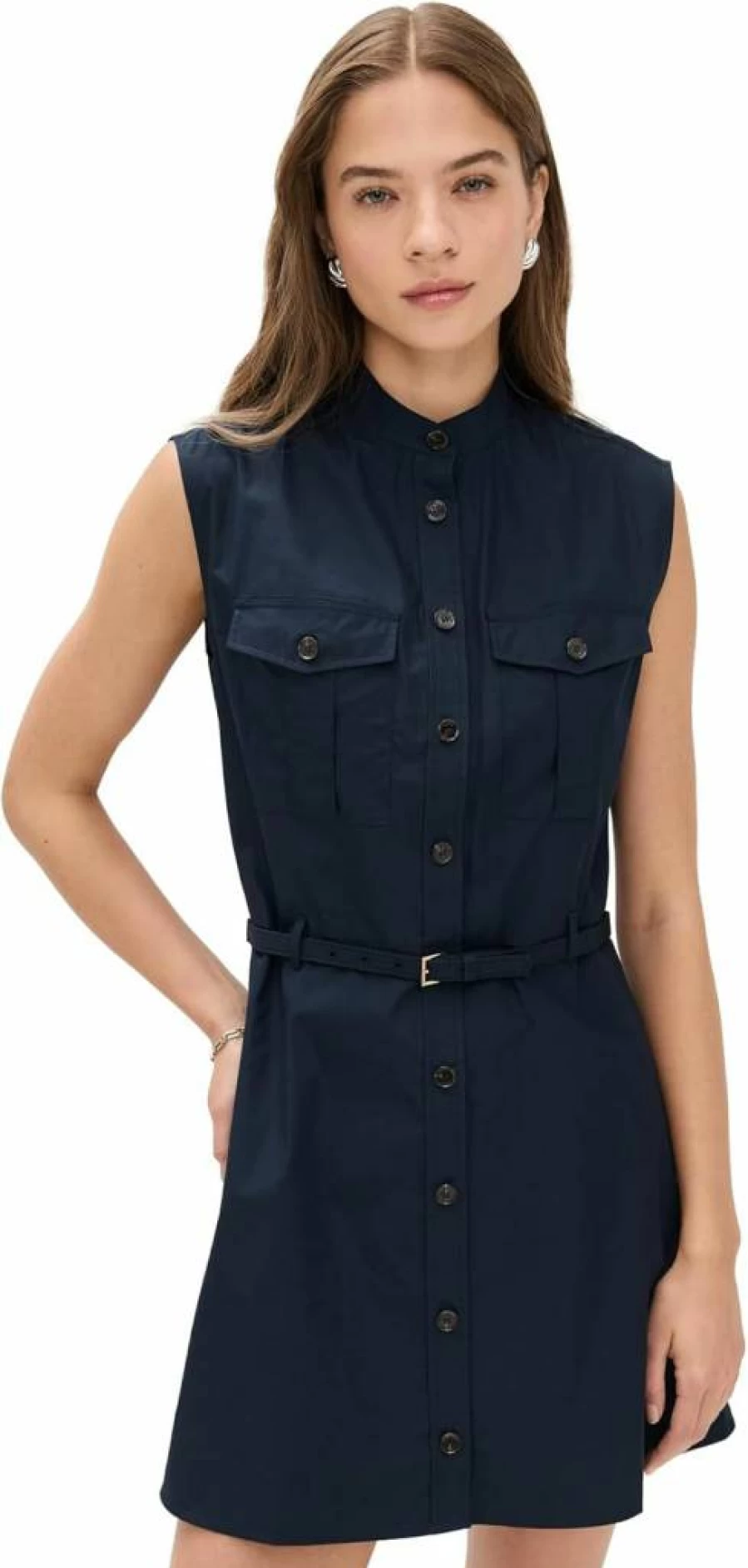 FRAME Women's Safari Dress - Stylish and Comfortable Summer Dress