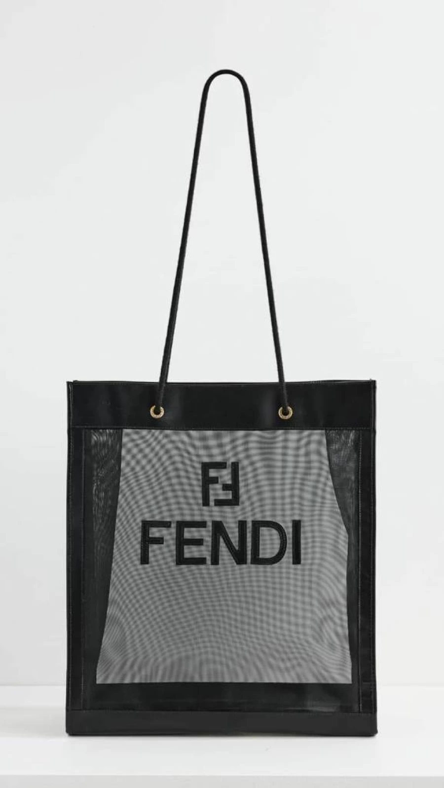 Shopbop Archive Women's Pre-Owned Fendi Mesh Tote Bag