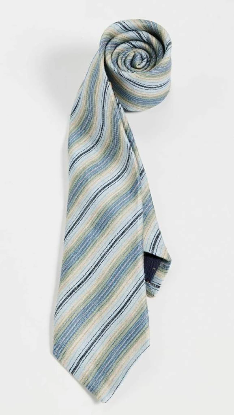 Paul Smith Men's Striped Silk Tie - Classic Designer Necktie for Formal & Business Attire