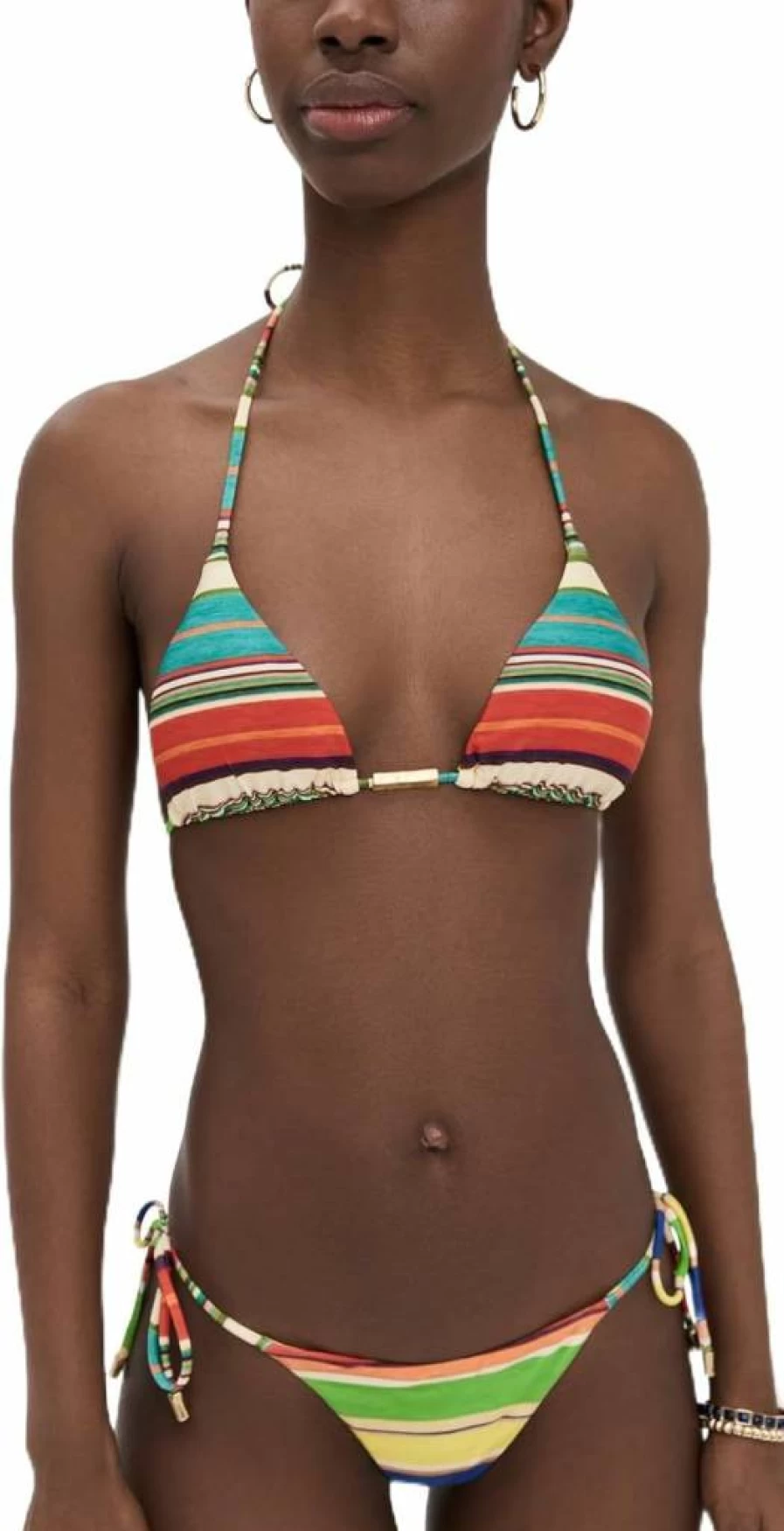 ViX Paula Hermanny Women's Mallorca Tri Top - Stylish Swimwear Bikini Set