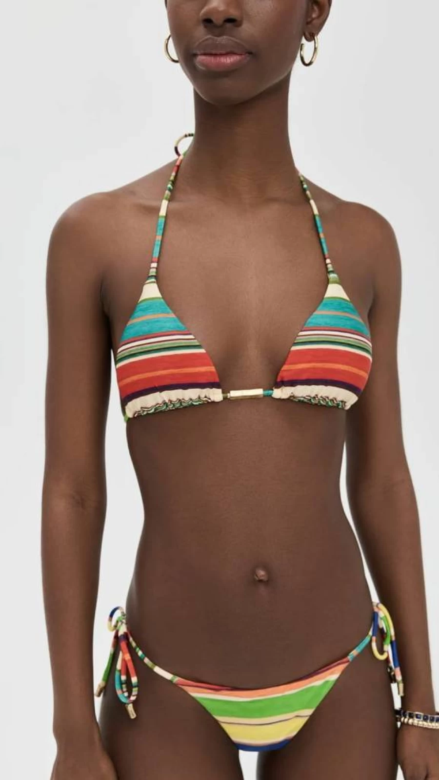 ViX Paula Hermanny Women's Mallorca Tri Top - Stylish Swimwear Bikini Set