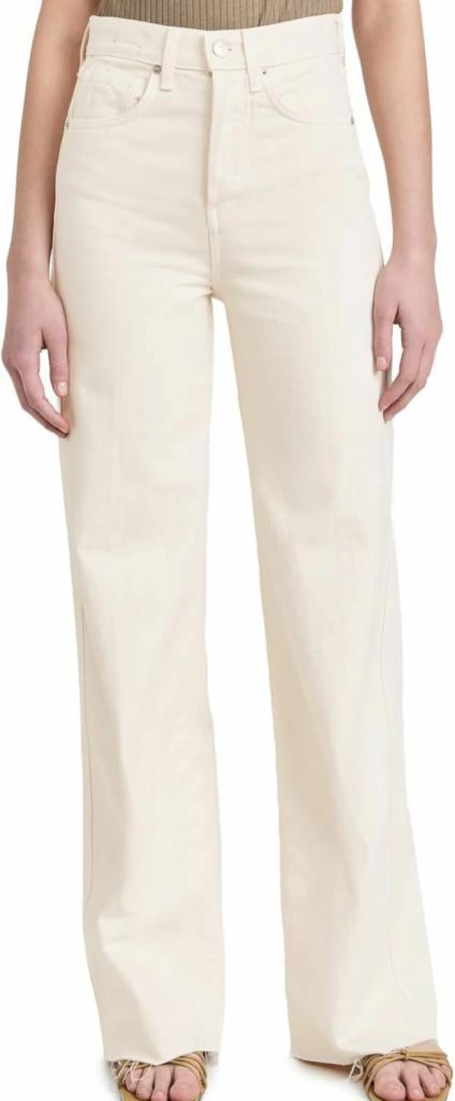 Veronica Beard Jean Women's Taylor High Rise Wide Leg Jeans - Classic Comfort & Stylish Fit