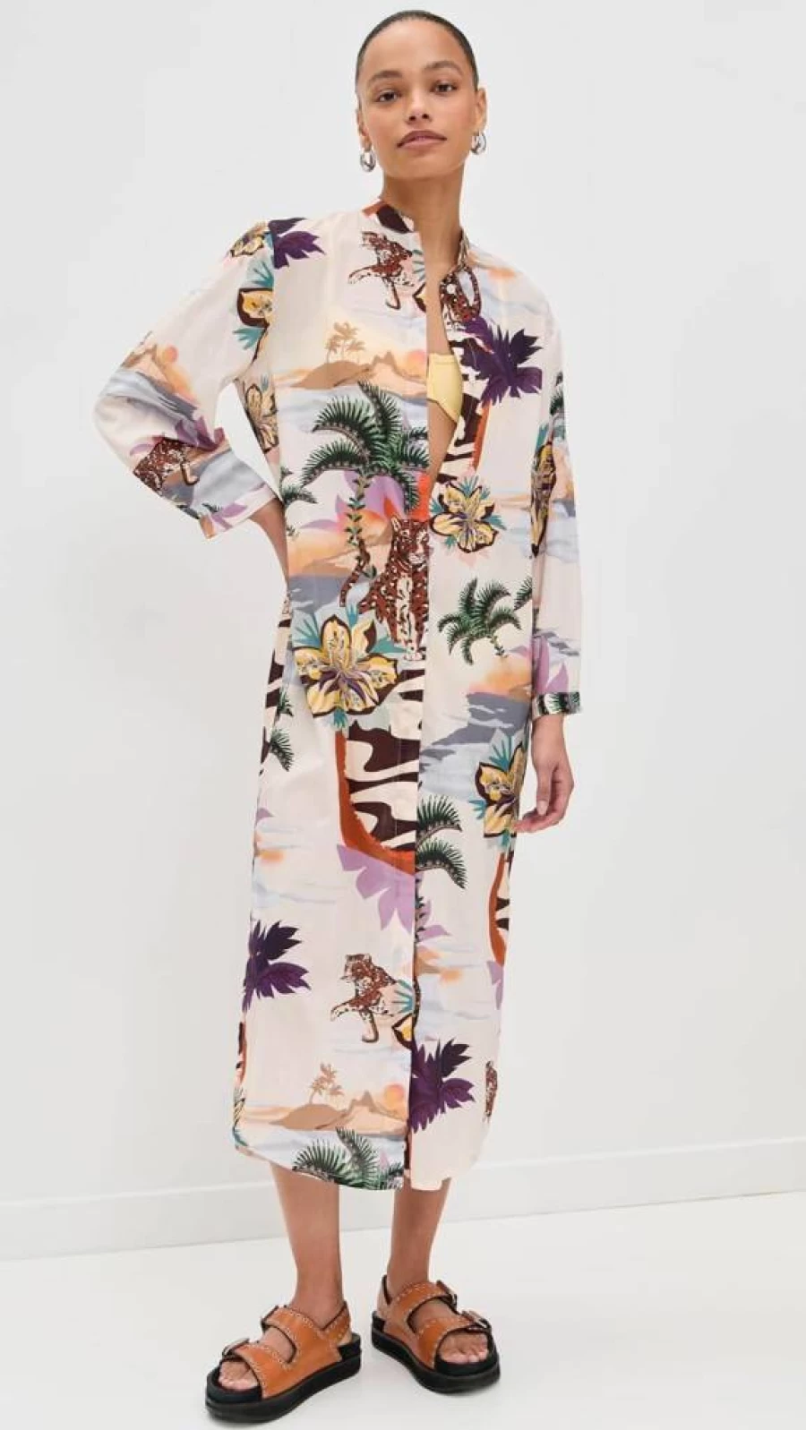 Las Surenas Women's Ipanema Summer Dress - Flowy Boho Chic Beach Dress for Women