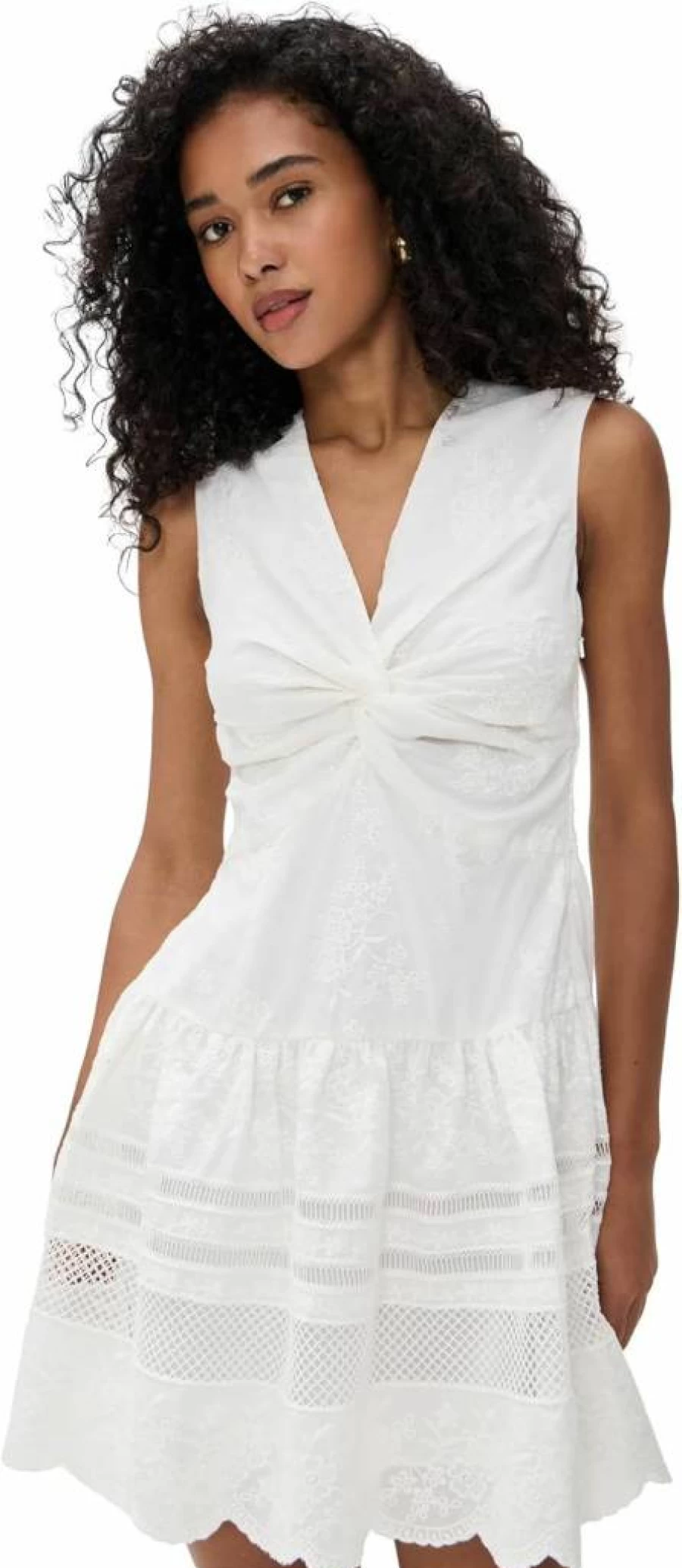 Shoshanna Women's Genivieve Floral Wrap Dress for Summer - Elegant V-Neck A-Line Midi Dress with Belt
