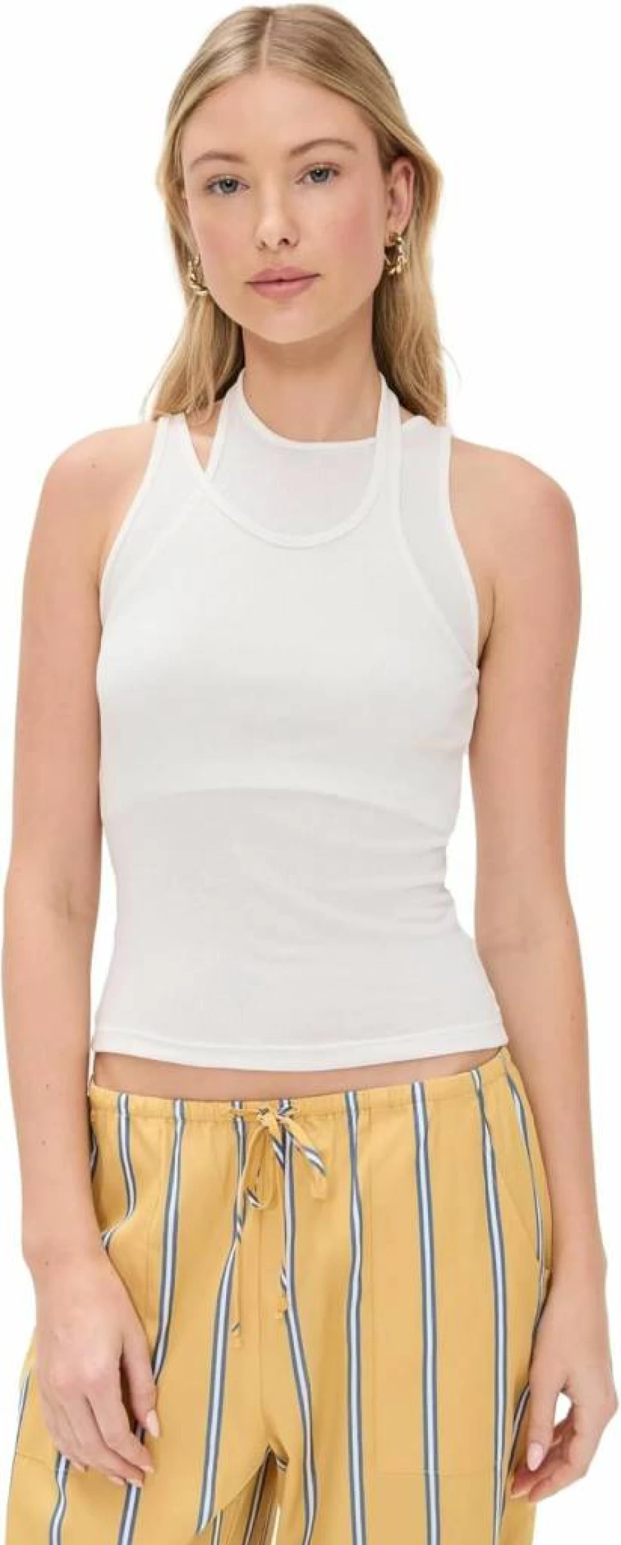 ALOHAS Women's EOS White Top – Stylish Casual Blouse for Women