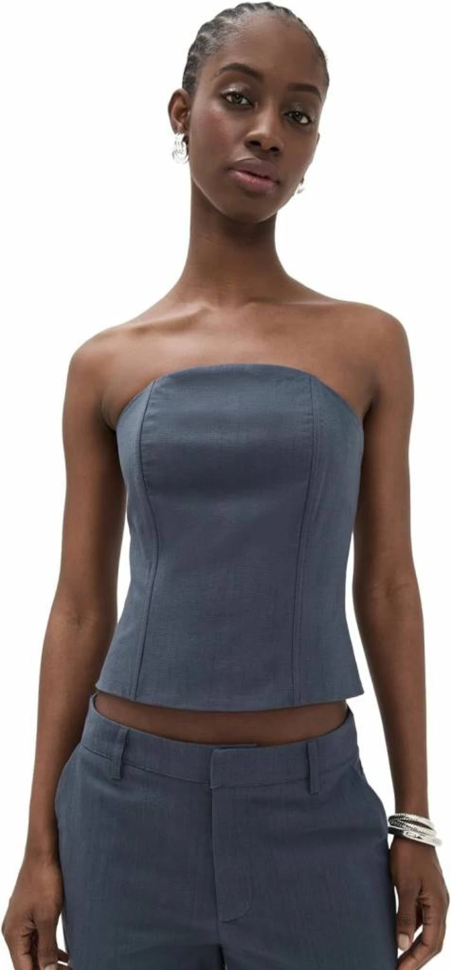 Lioness Women's Untamed Bodice Top - Stylish & Bold Corset Style Blouse