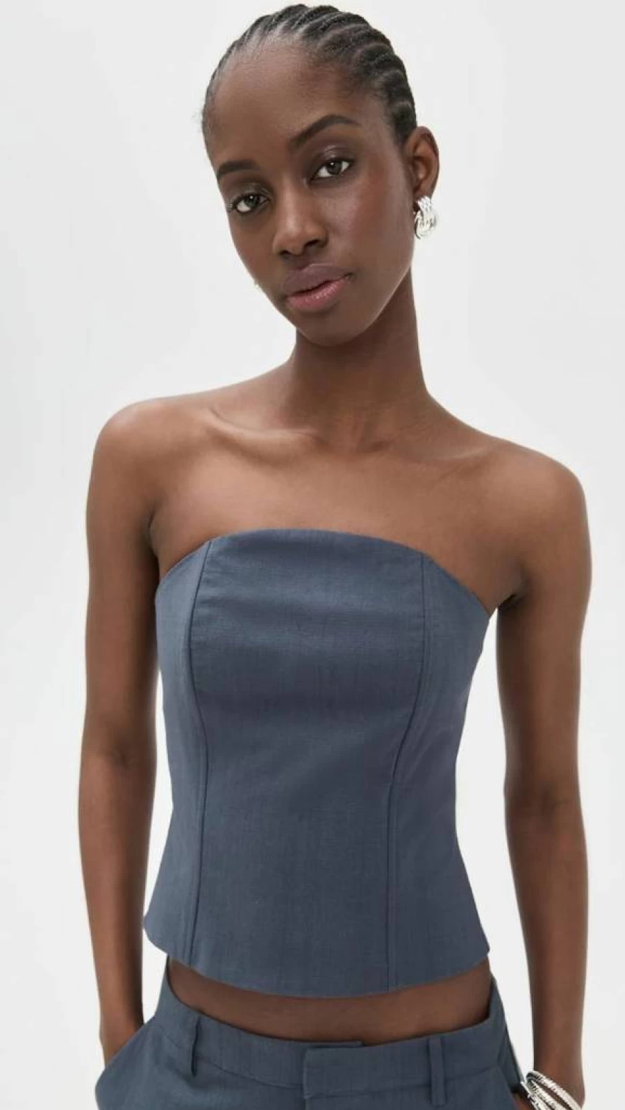 Lioness Women's Untamed Bodice Top - Stylish & Bold Corset Style Blouse