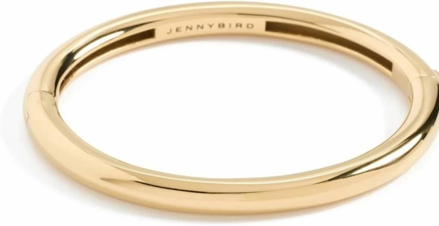 JENNY BIRD Gia Women's Adjustable Gold-Tone Bangle Bracelet