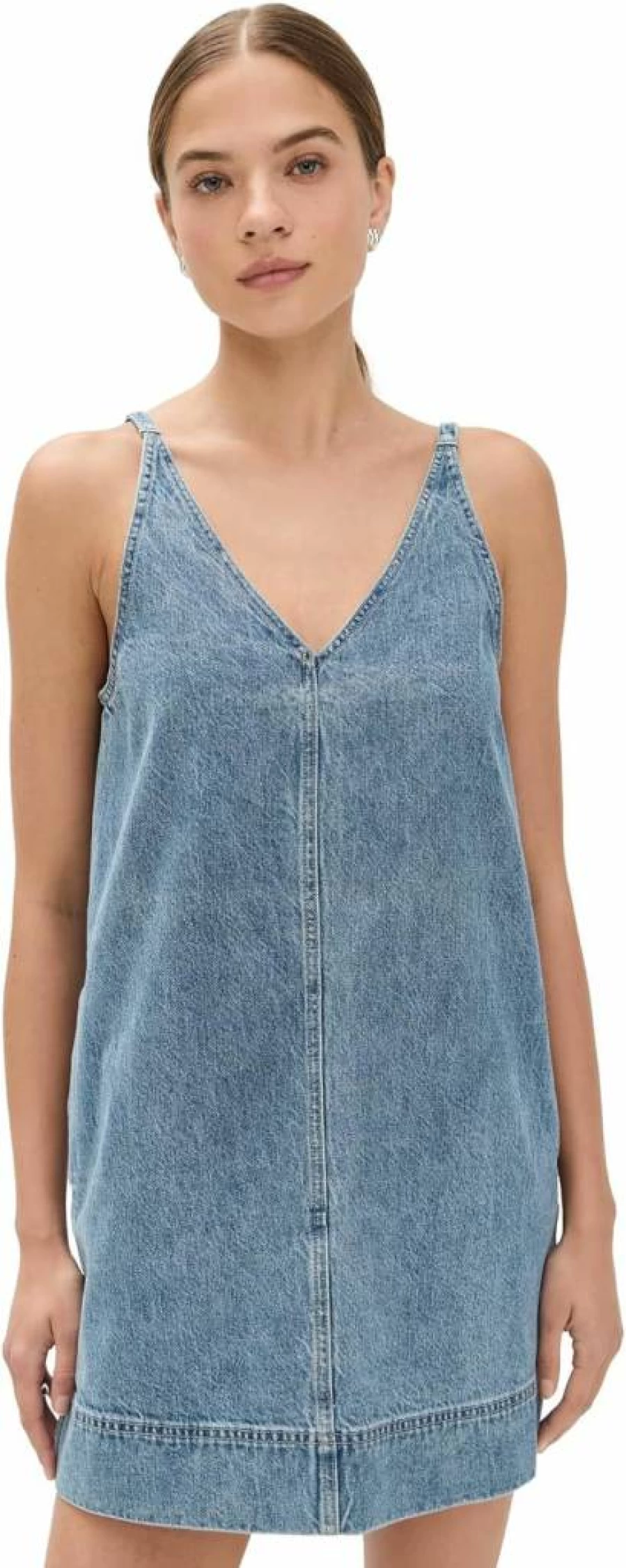 Pistola Denim Women's Tavi Denim Dress - Stylish Casual Blue Jean Dress for Women