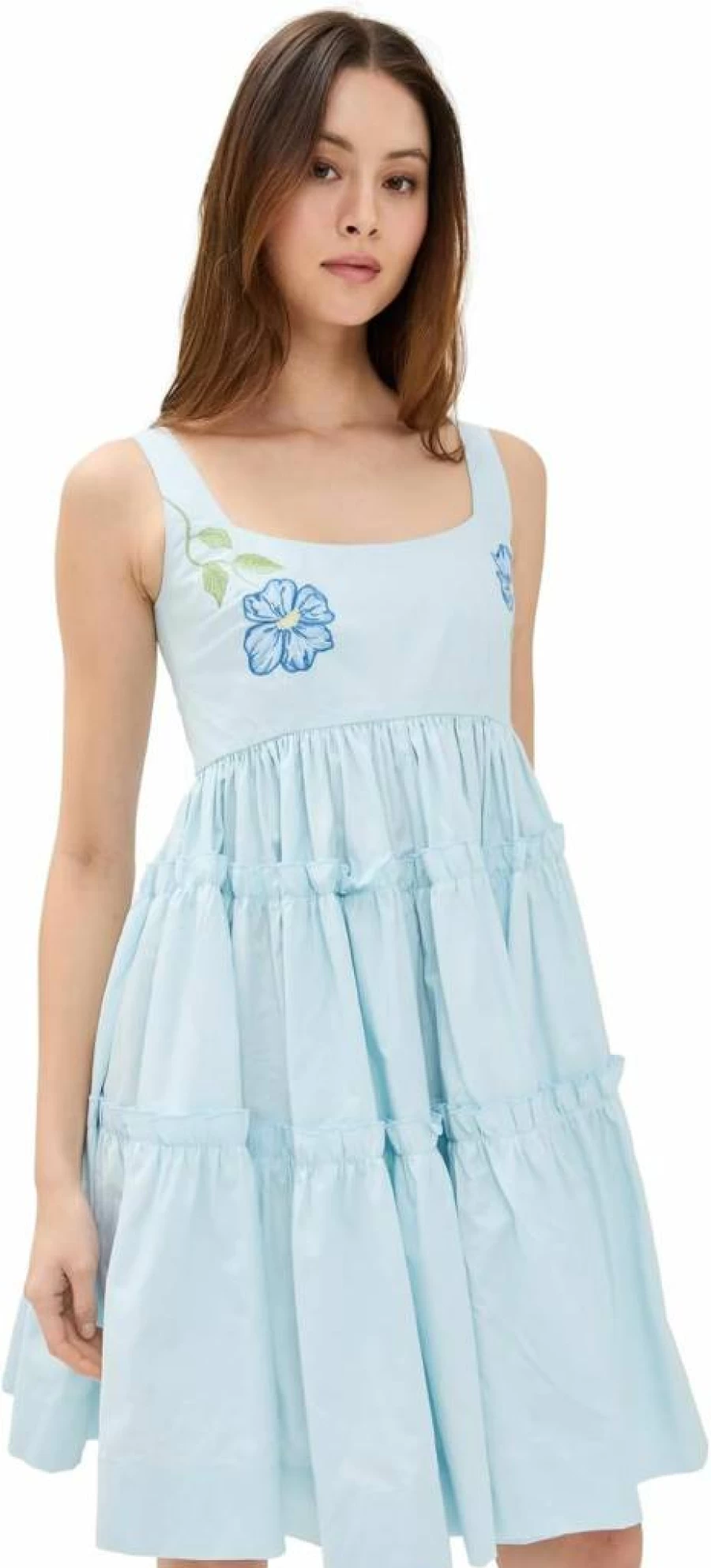 FANM MON Women's Berna Dress - Elegant Flowy Summer Dress with Comfort Fit