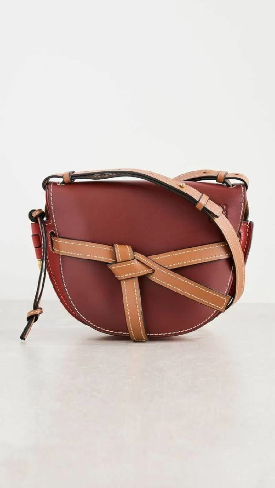 Oewe Women's Small Gate Shoulder Bag - Pre-Loved Leather Handbag for Women