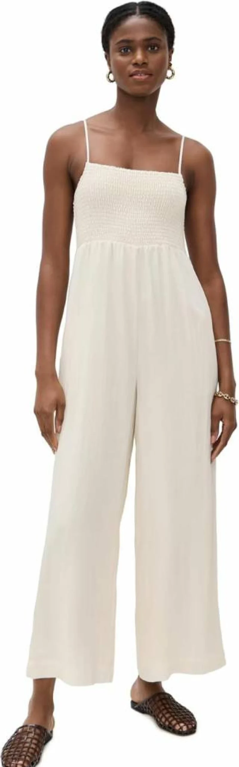 Z SUPPLY Women's Beachside Jumpsuit - Casual Summer Romper with Comfort Fit