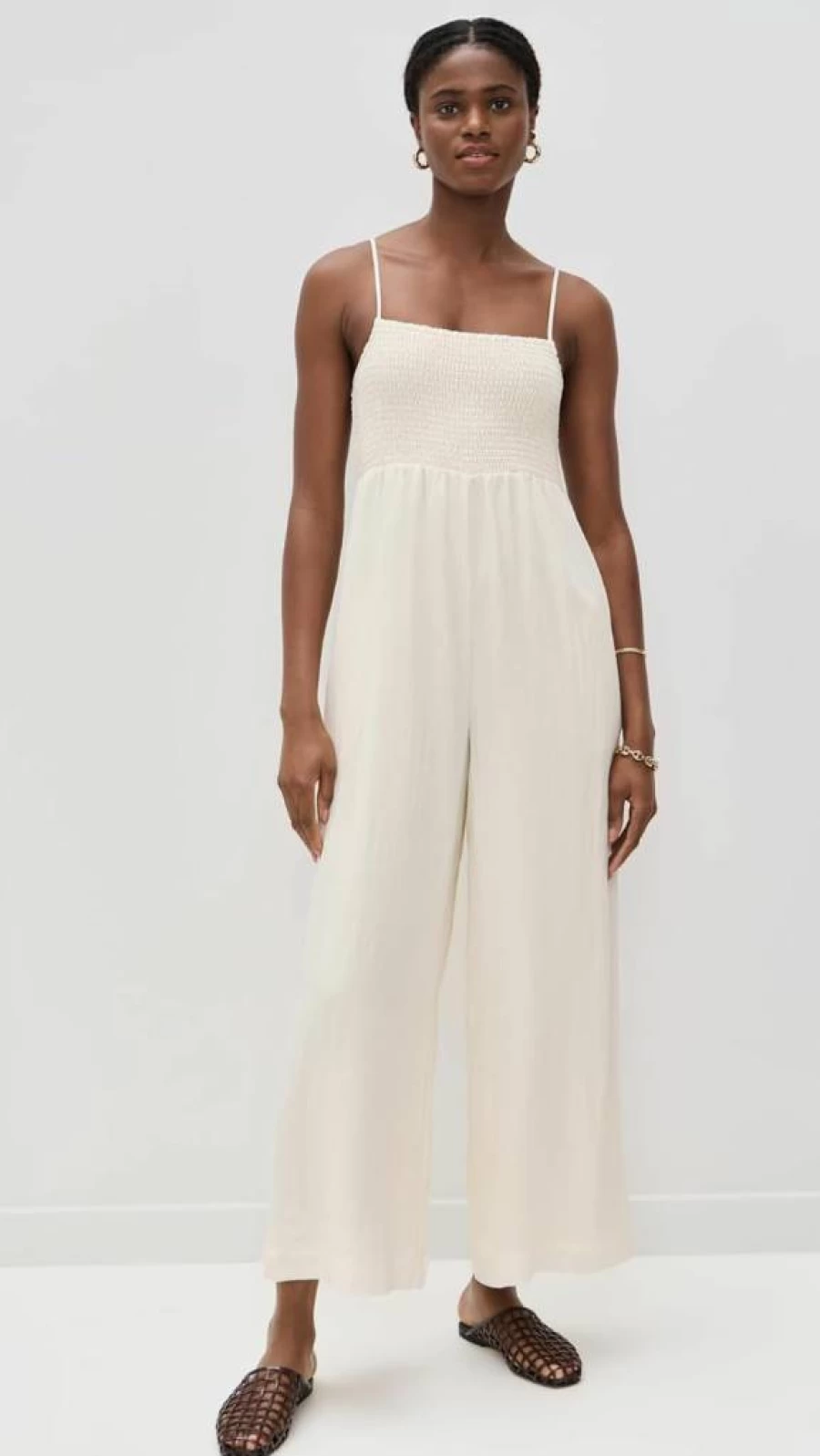 Z SUPPLY Women's Beachside Jumpsuit - Casual Summer Romper with Comfort Fit