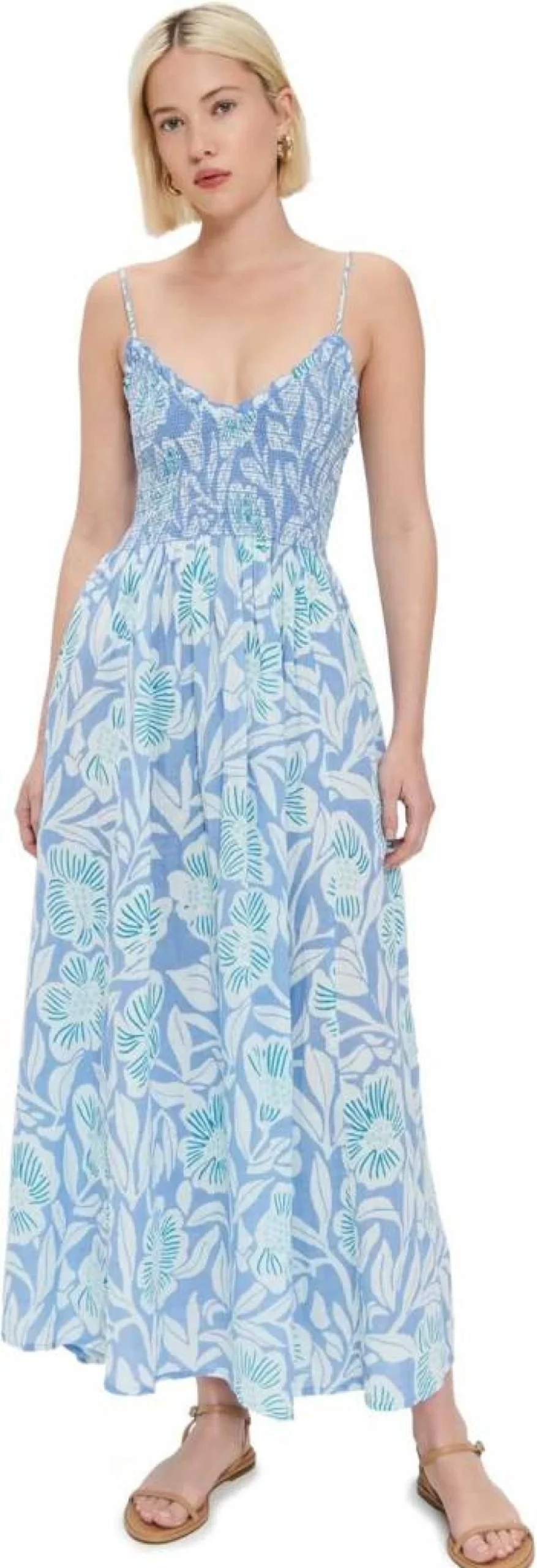 Free Women's Sweet Nothings Midi Dress by Free People - Boho Chic Flowy Style