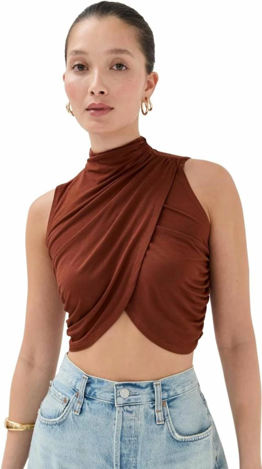 LE BOP Women's Mel Top - Stylish Casual Blouse for Women