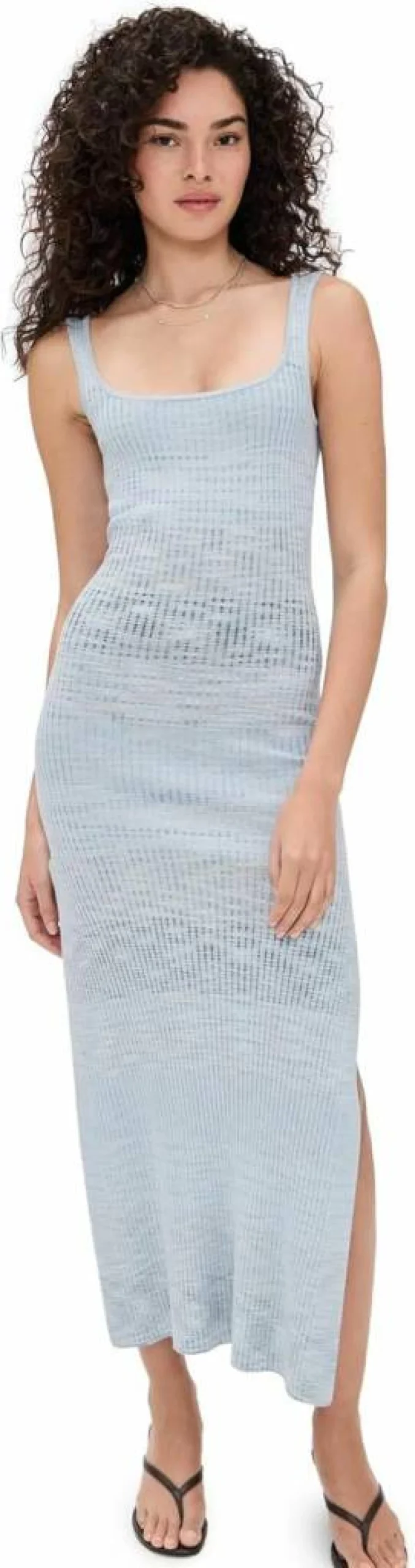 Splendid Women's Adalyn Knit Sweater Dress - Soft Casual Long Sleeve Tunic Dress