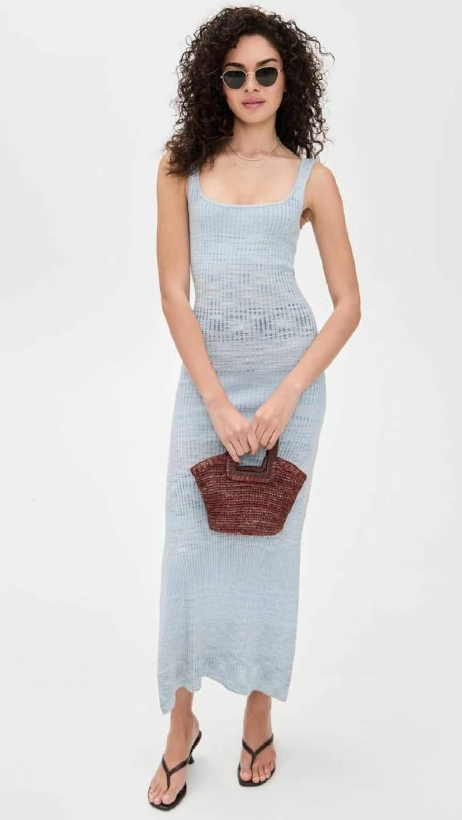 Splendid Women's Adalyn Knit Sweater Dress - Soft Casual Long Sleeve Tunic Dress
