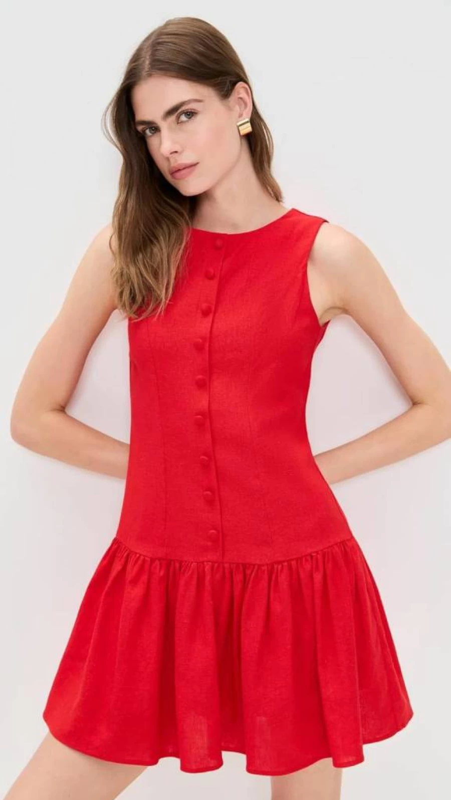 WAYF Women's Martini Mini Dress - Slim Fit Cocktail Party Dress for Women