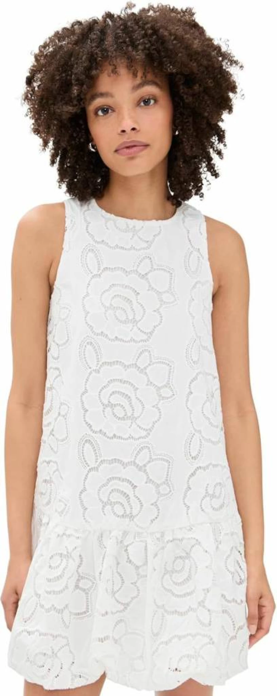 En Saison Women's Chloe Bubble Hem Mini Dress - Flirty & Feminine Summer Style