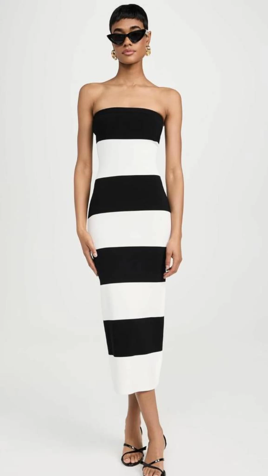 Endless Rose Striped Sleeveless Mini Dress - Floral Tube Summer Dress
