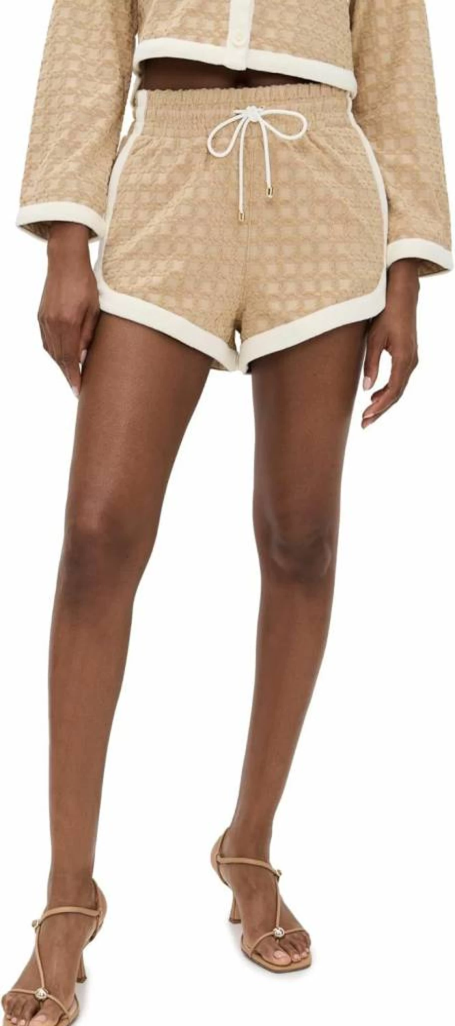 Veronica Beard Women's Mulberry Denim Shorts | High-Waisted Casual Shorts for Women