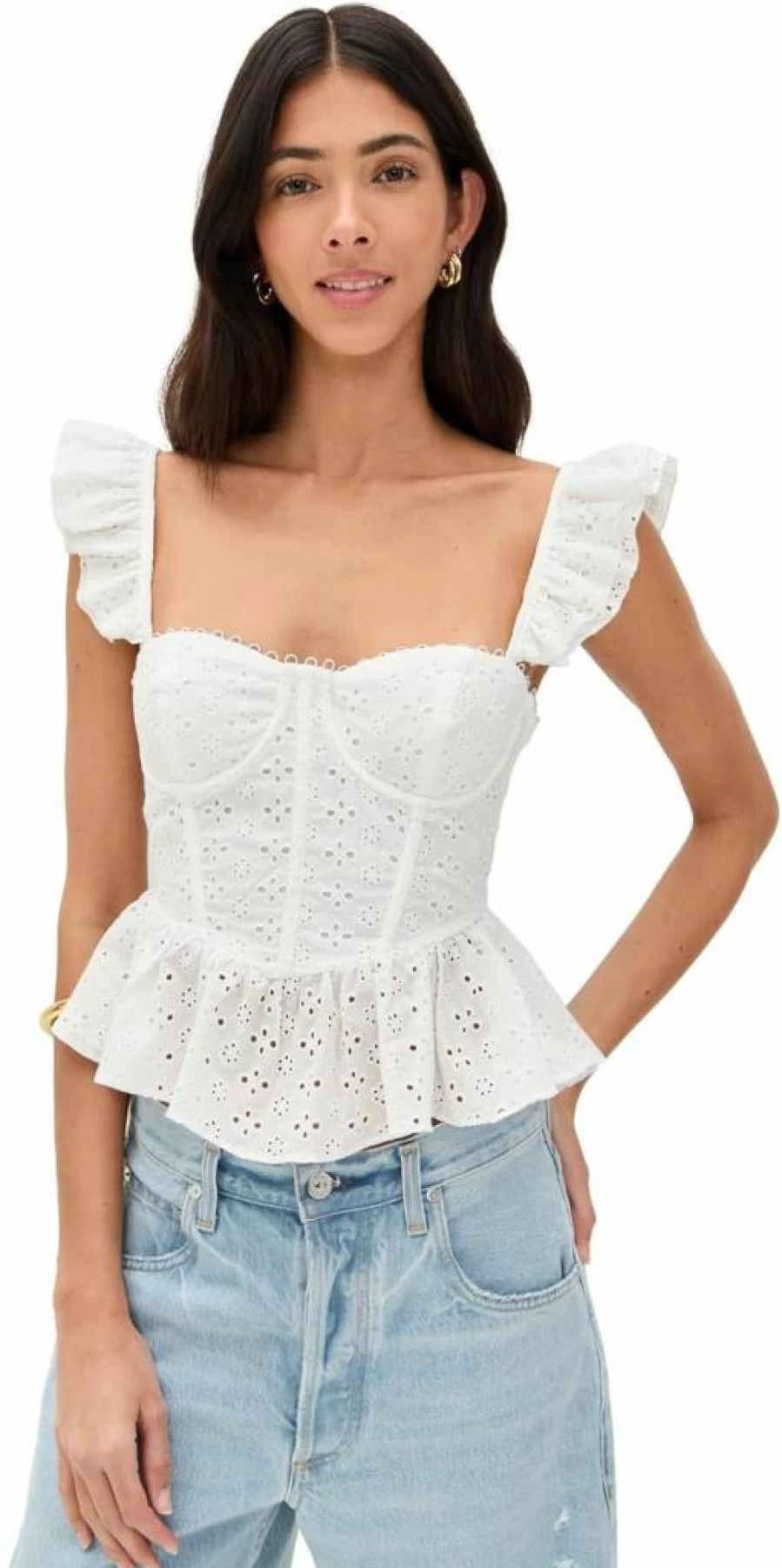 ASTR the Label Women's Baylin Blouse - Stylish Casual Top for Women