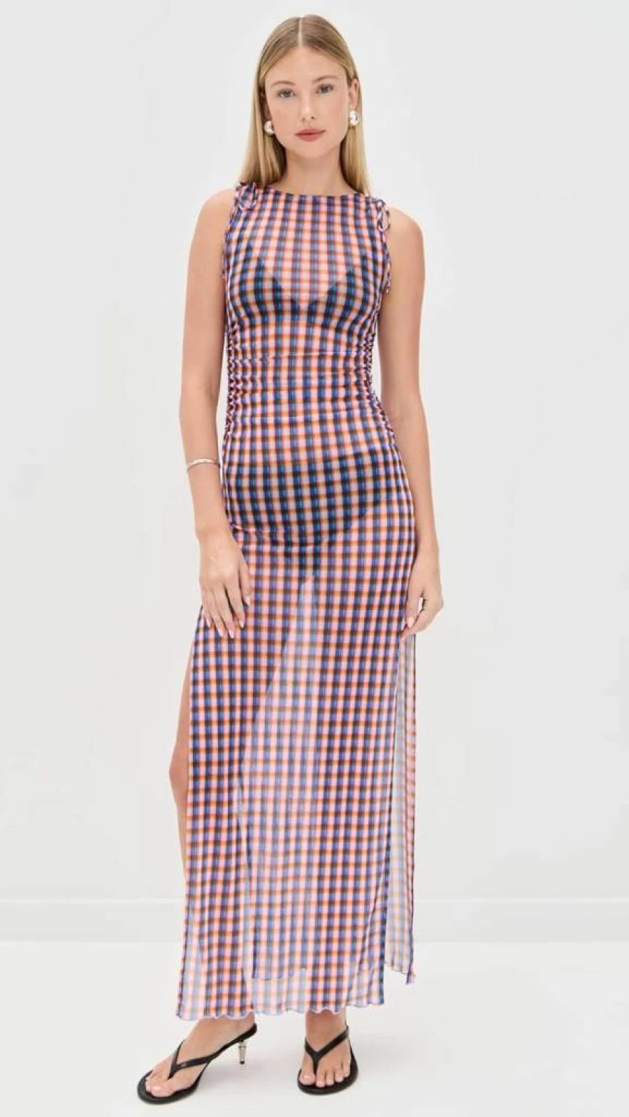 RESA Women's Paige Maxi Dress - Elegant Long Summer Dress with Flowy Design