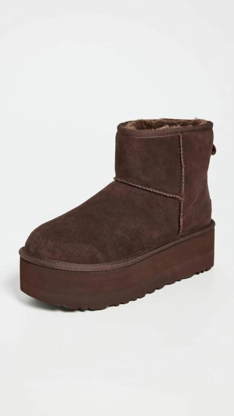 UGG Women's Classic Mini Platform Boots | Waterproof Winter Boots with Comfort Foam Insoles