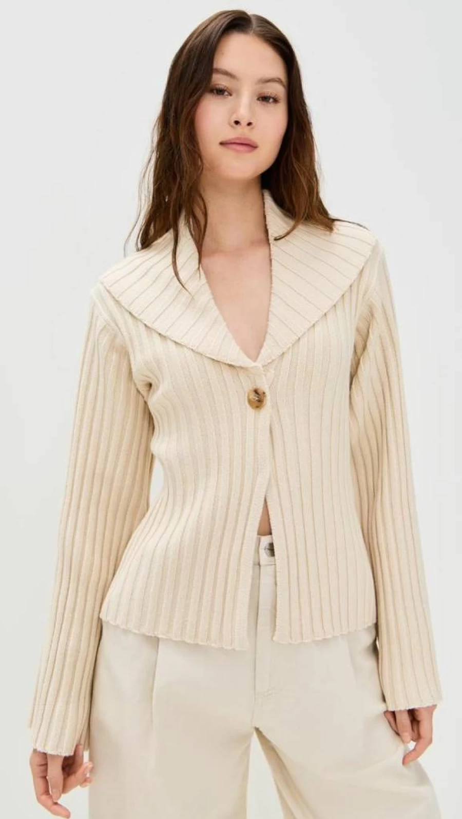 Malene Birger Women's Toka Cardigan - Elegant Knit Sweater for Stylish Layering
