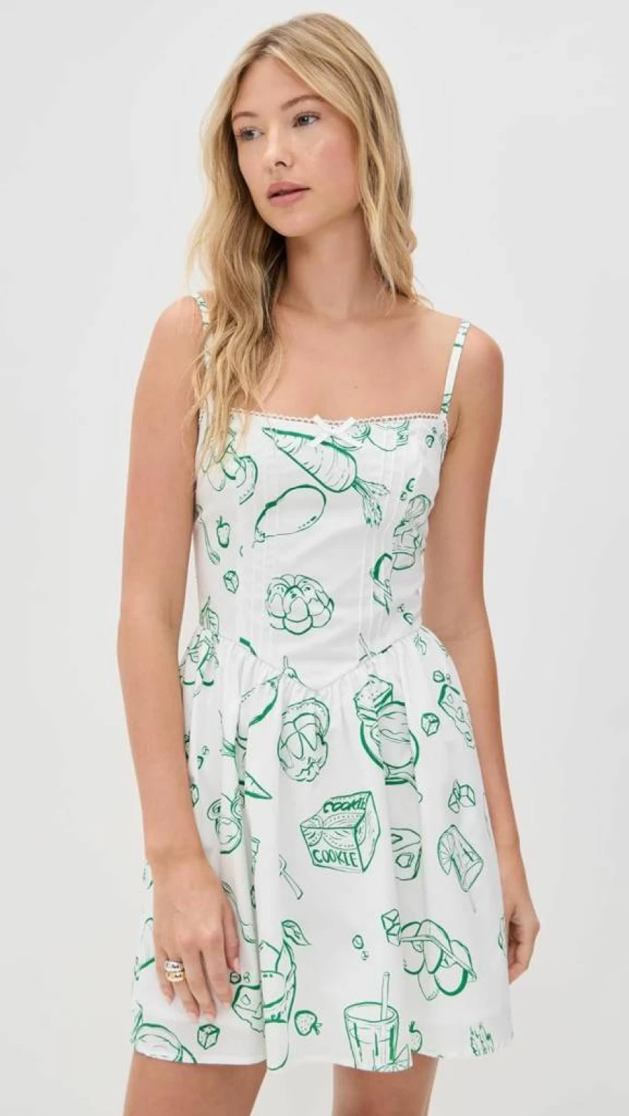 MOON RIVER Women's Spaghetti Strap Sleeveless Mini Dress Summer Casual Slim Fit Beach Dress
