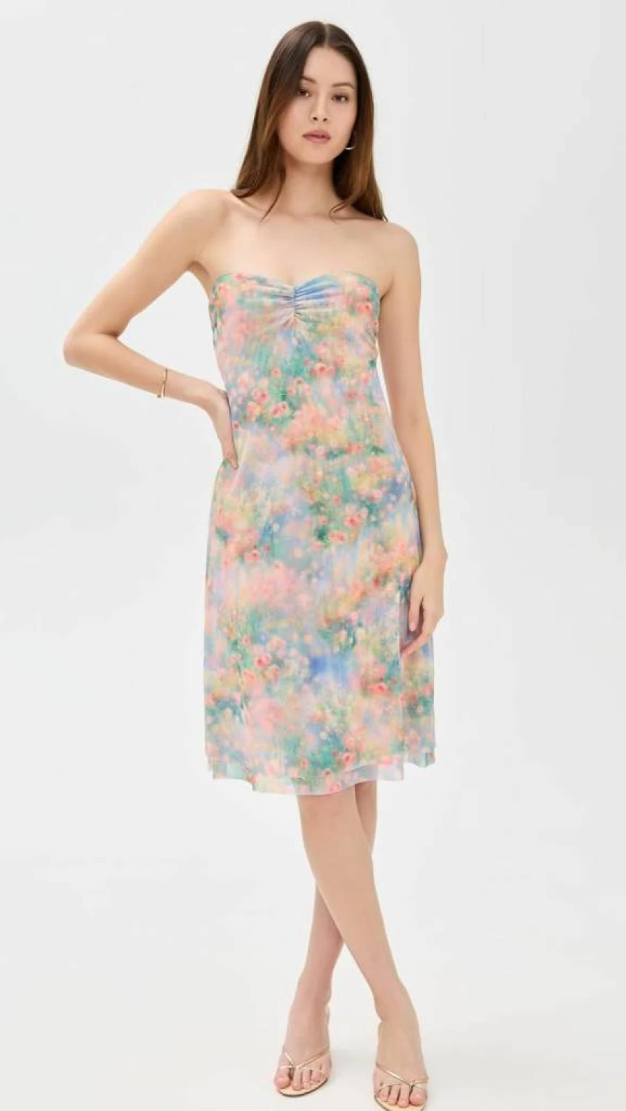 AFRM Women's Lucile Dress - Elegant Flowy Casual Summer Dress for Women