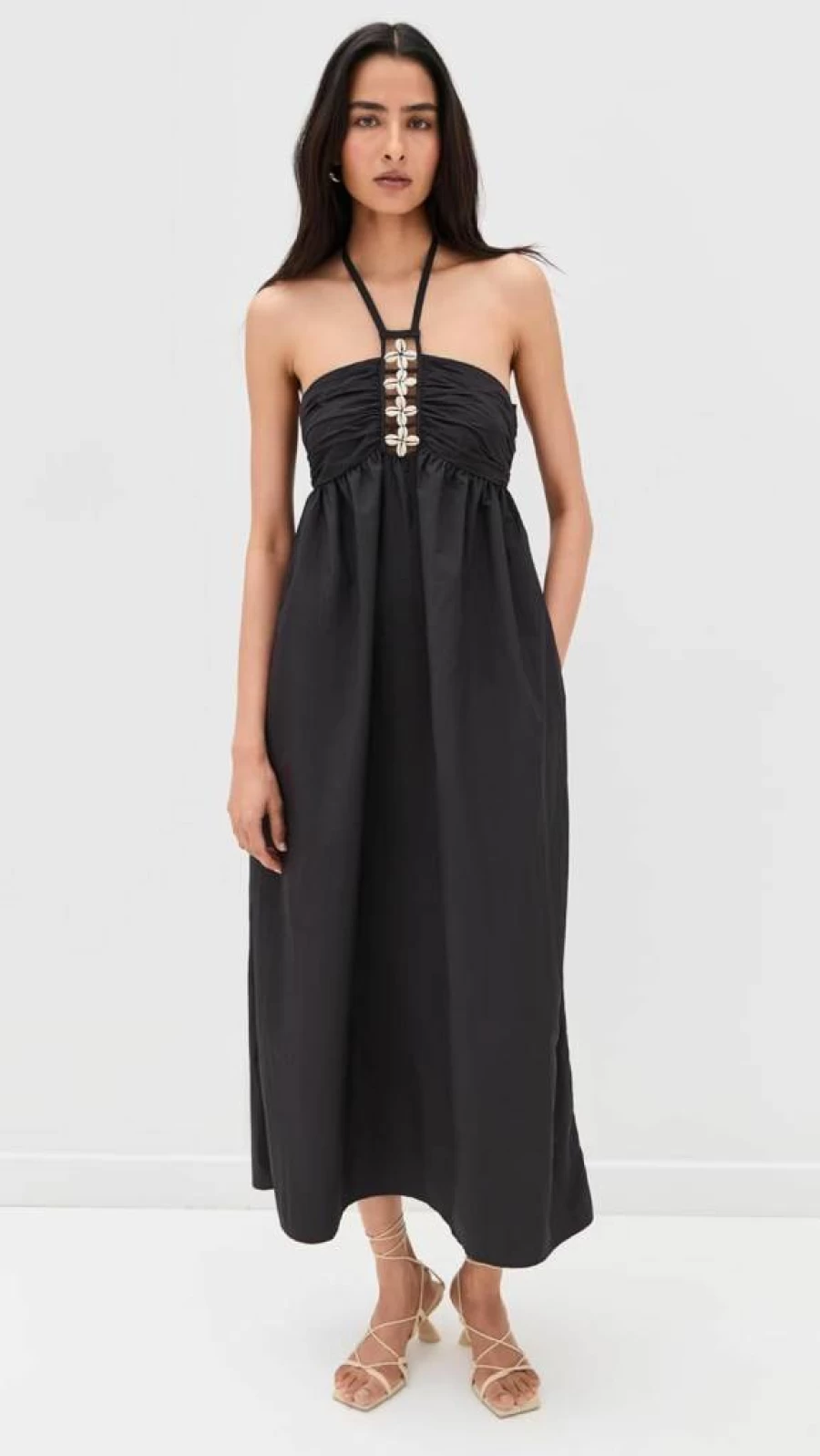 Rails Women's Halter Neck Palazzo Dress - Flowy Boho Summer Maxi Dress