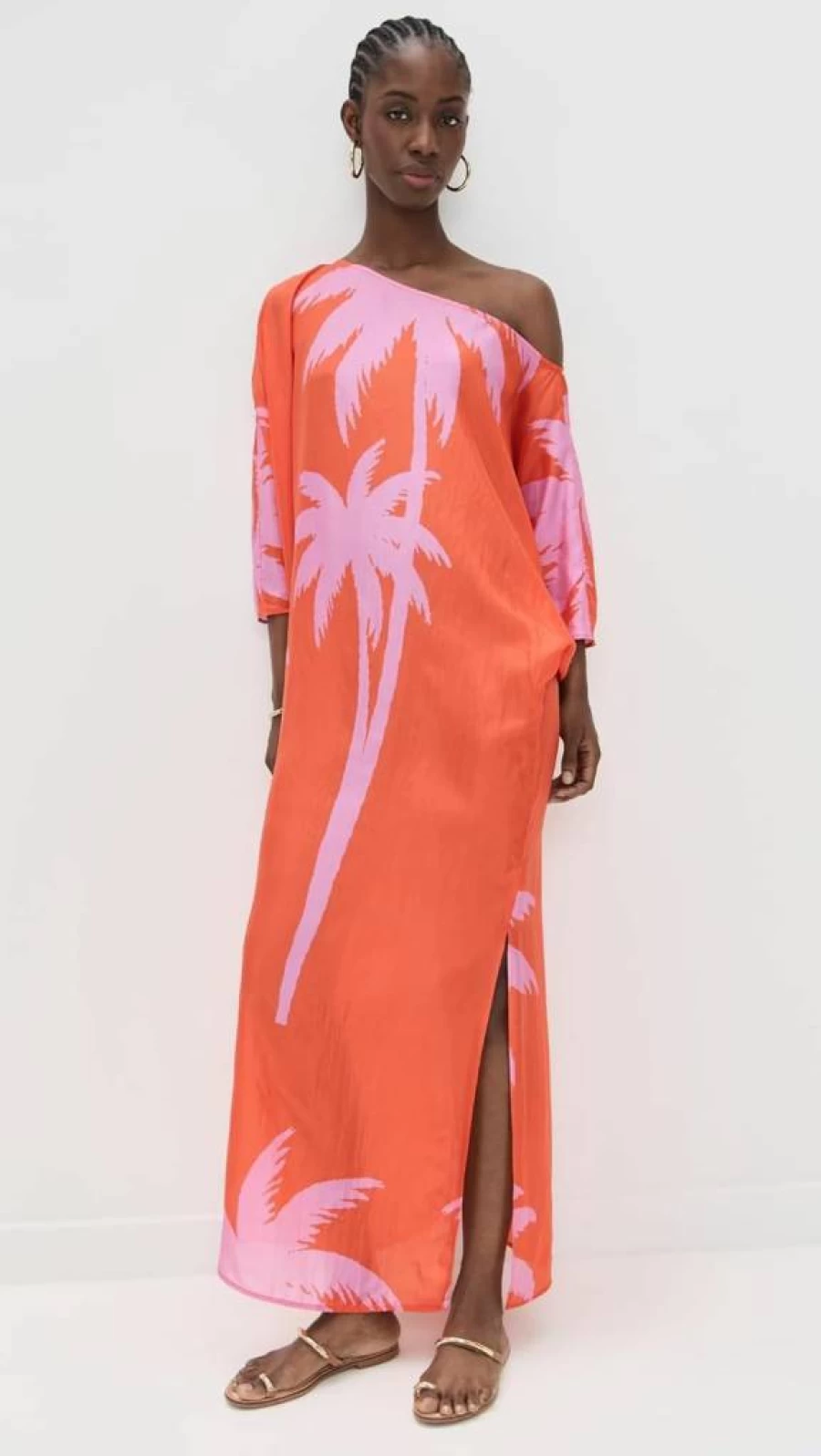 EYWASOULS MALIBU Women's Bohemian Summer Dress - Floral Print Long Maxi Dress for Beach Vacation