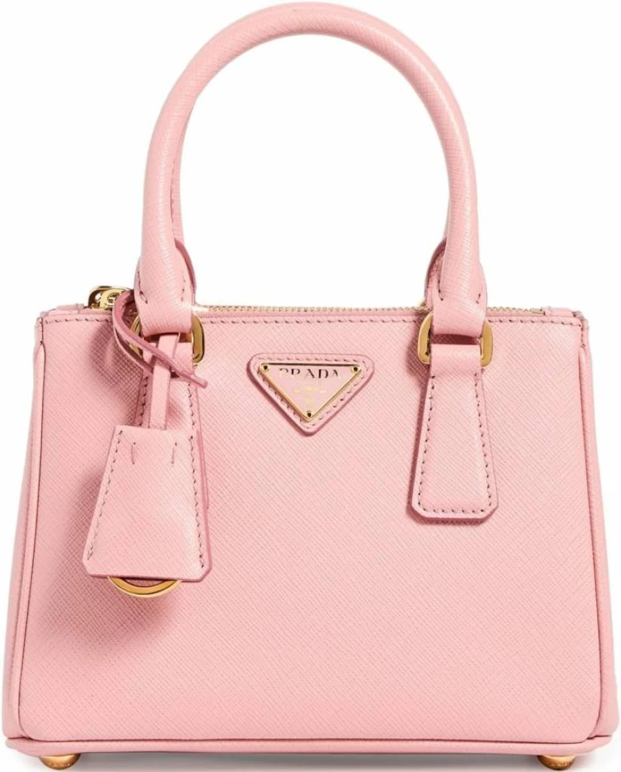Prada Saffiano Leather Galleria Top Handle Bag for Women - Pre-Loved Luxury Handbag