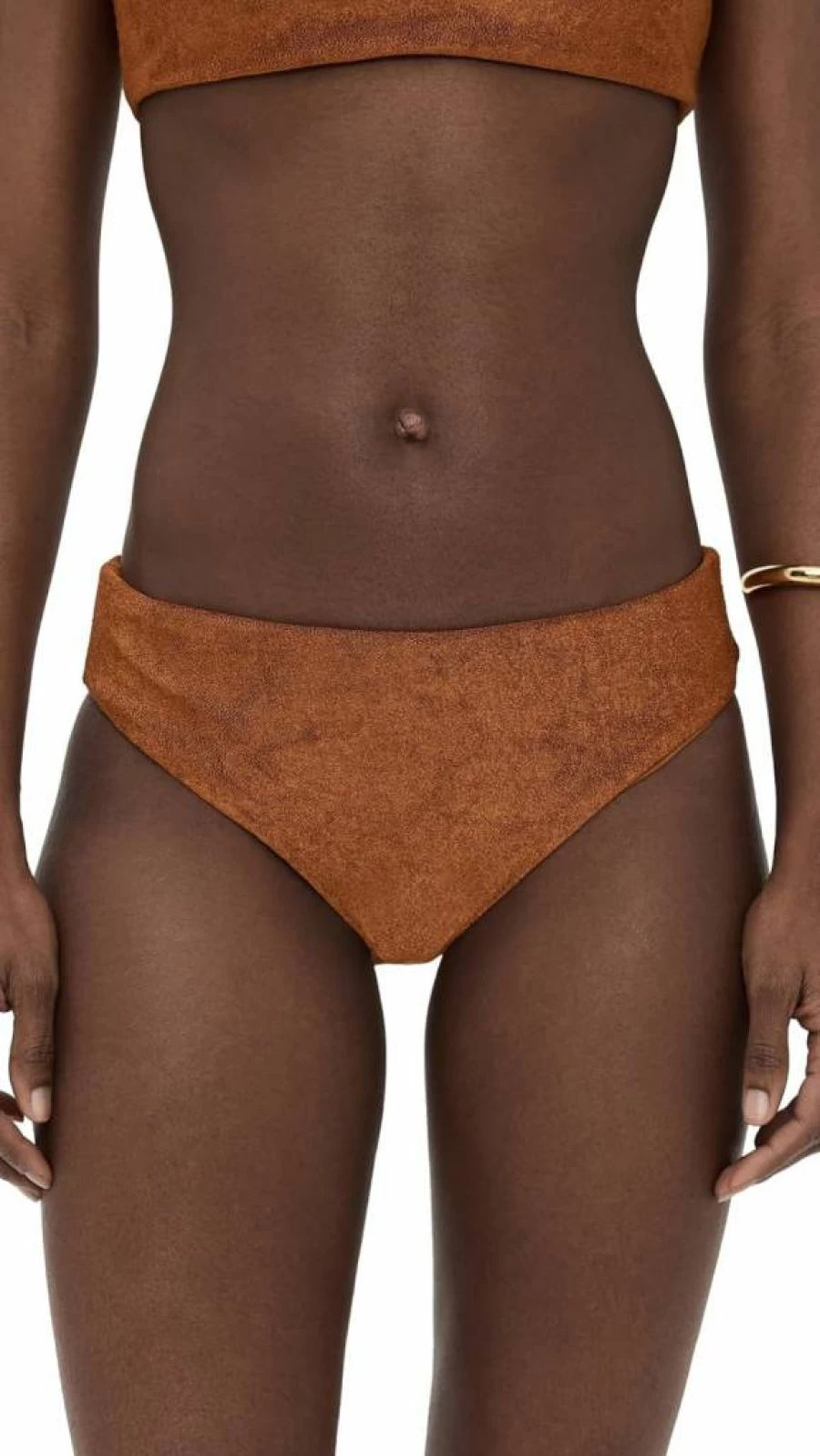 JADE Swim High-Waisted Bikini Bottoms for Women – Sustainable Luxury Swimwear for Beach & Pool