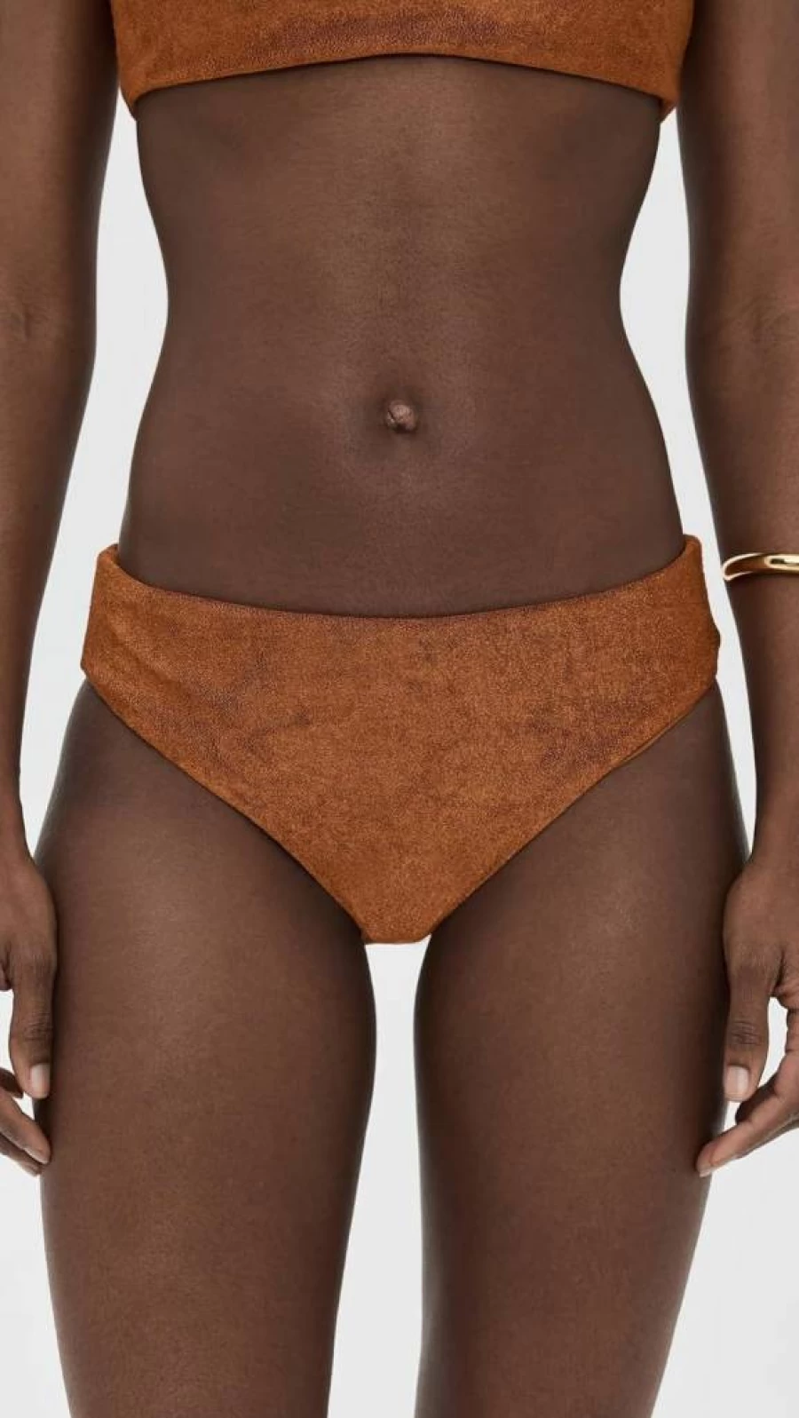 JADE Swim High-Waisted Bikini Bottoms for Women – Sustainable Luxury Swimwear for Beach & Pool
