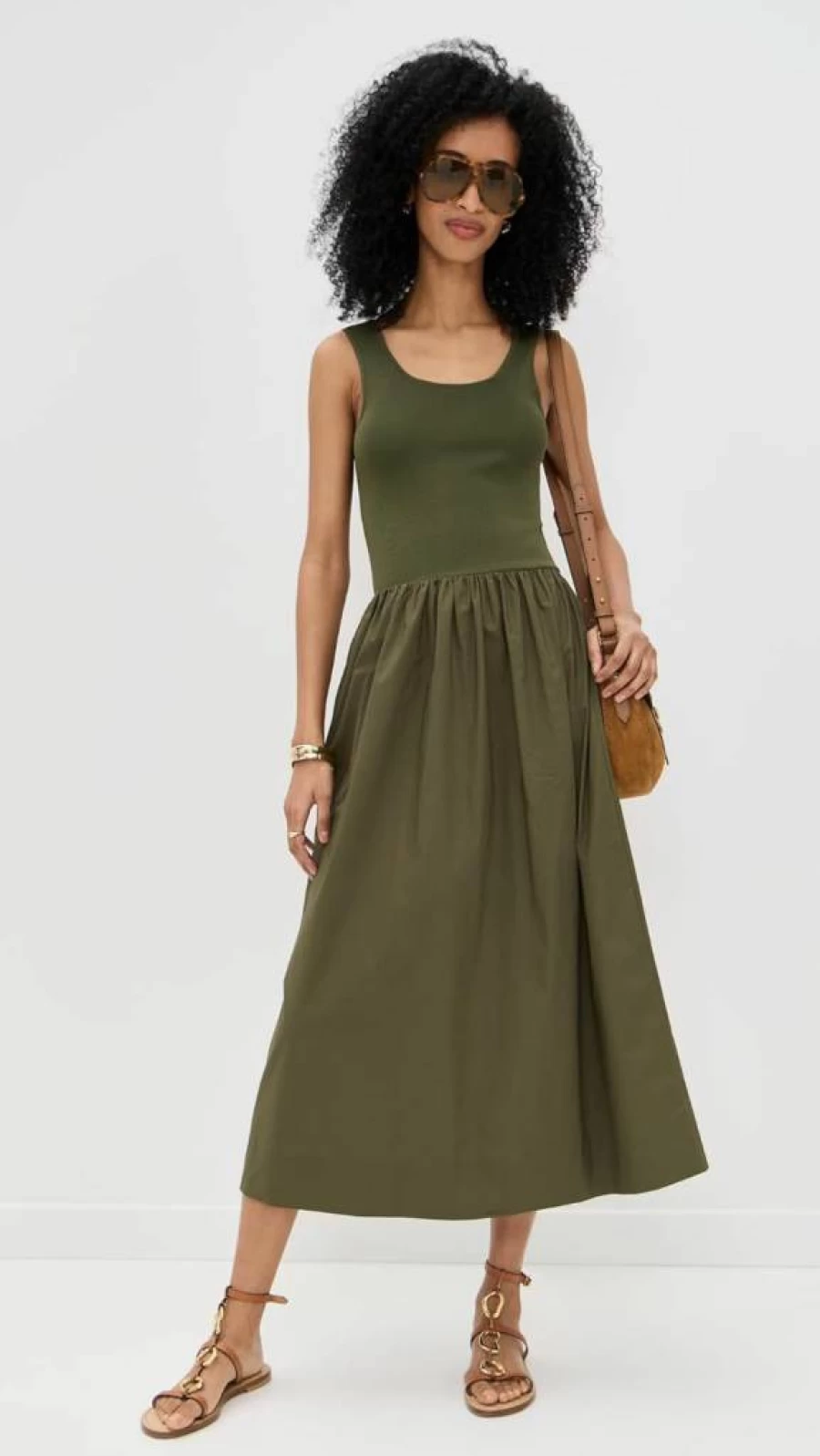 Rails Women's Floral Print Midi Dress - Boho Chic Summer Dress