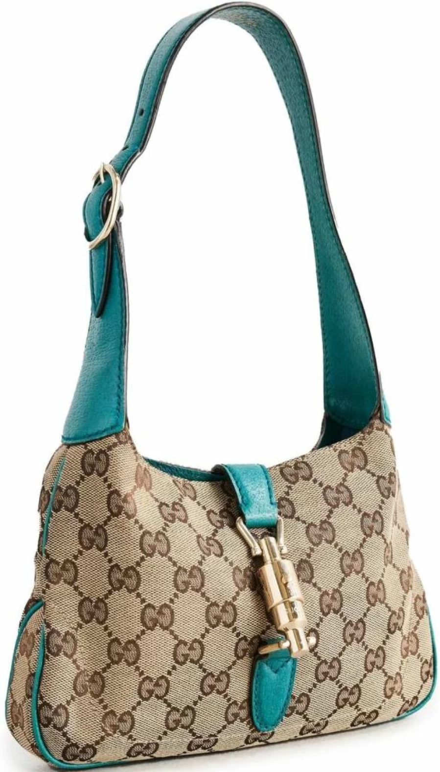 Gucci Pre-Owned Jackie Shoulder Bag in GG Canvas for Women - Vintage Gucci Handbag