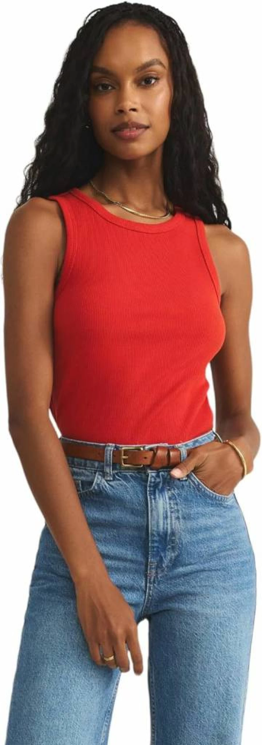 Z SUPPLY Women's Hadley Tank Top - Casual Comfort Fit Sleeveless Shirt