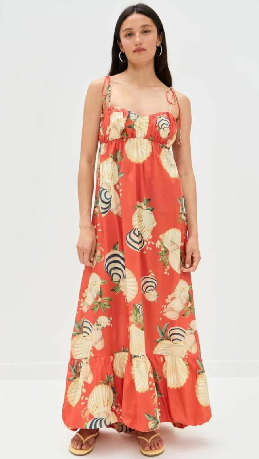 Dress To Women's Sea Shell Print Cropped Dress - Floral Summer Beach Mini Dress