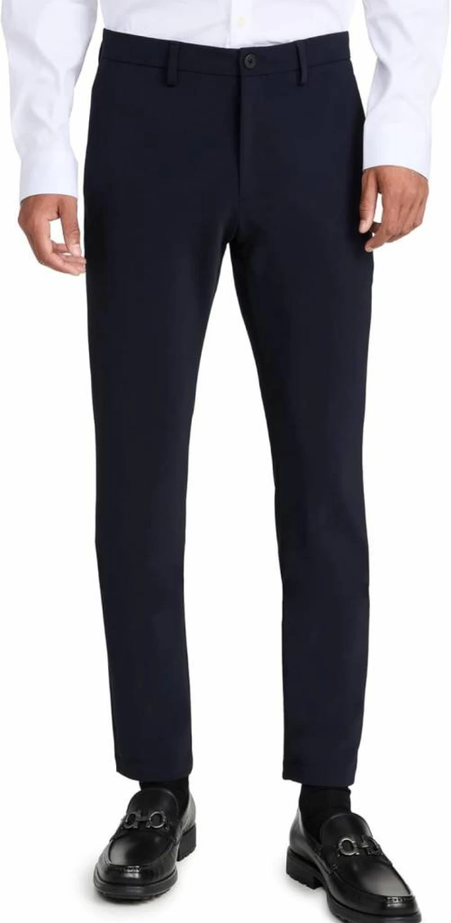 Theory Men's Zaine Slim-Fit Ponte Dress Pants for Business Casual Wear