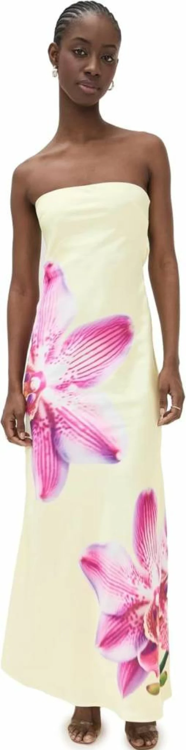 Runaway the Label Women's Celeste Flowy Maxi Dress - Elegant Long Summer Dress
