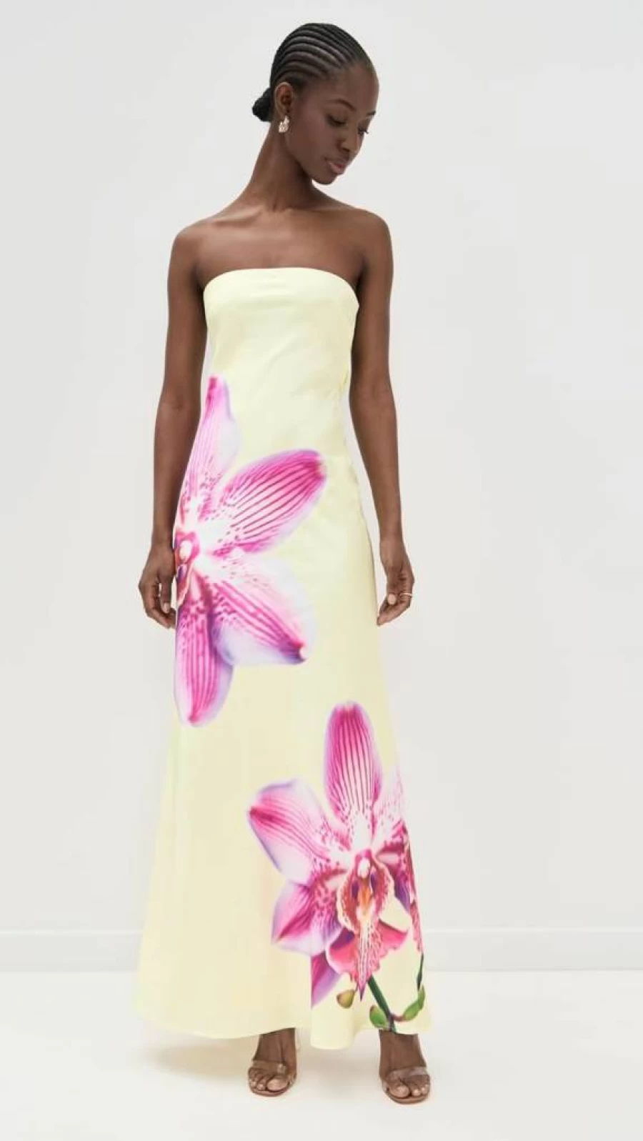 Runaway the Label Women's Celeste Flowy Maxi Dress - Elegant Long Summer Dress