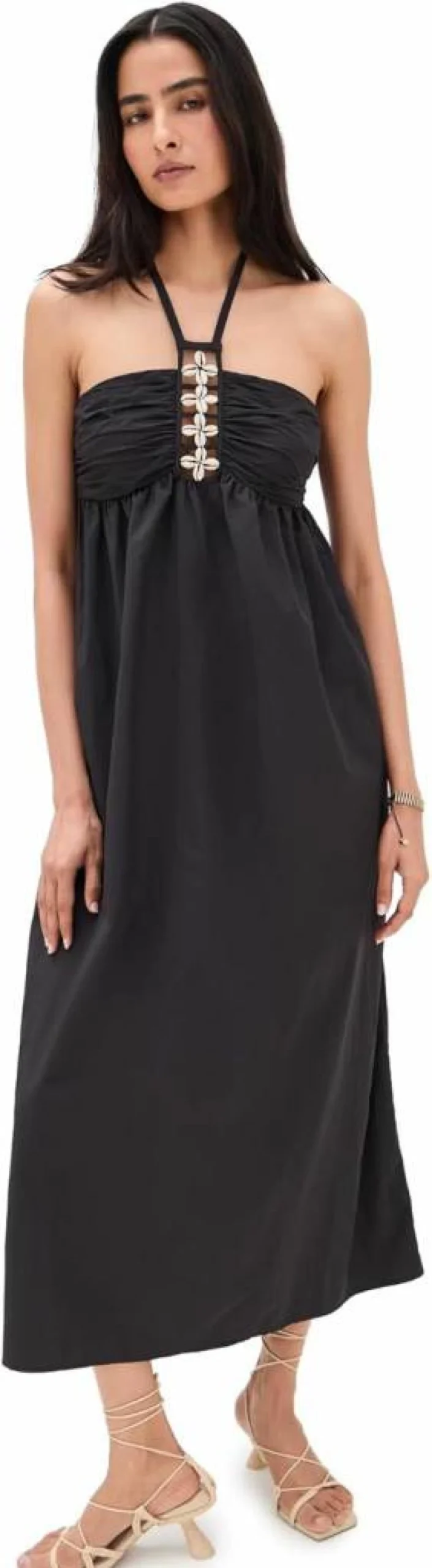 Rails Women's Halter Neck Palazzo Dress - Stylish Summer Maxi Dress