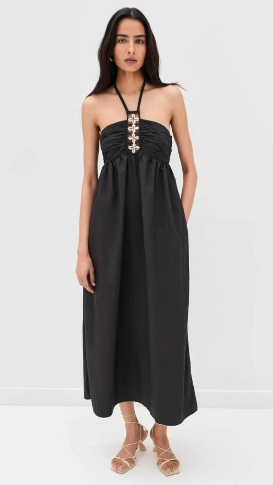 Rails Women's Halter Neck Palazzo Dress - Stylish Summer Maxi Dress