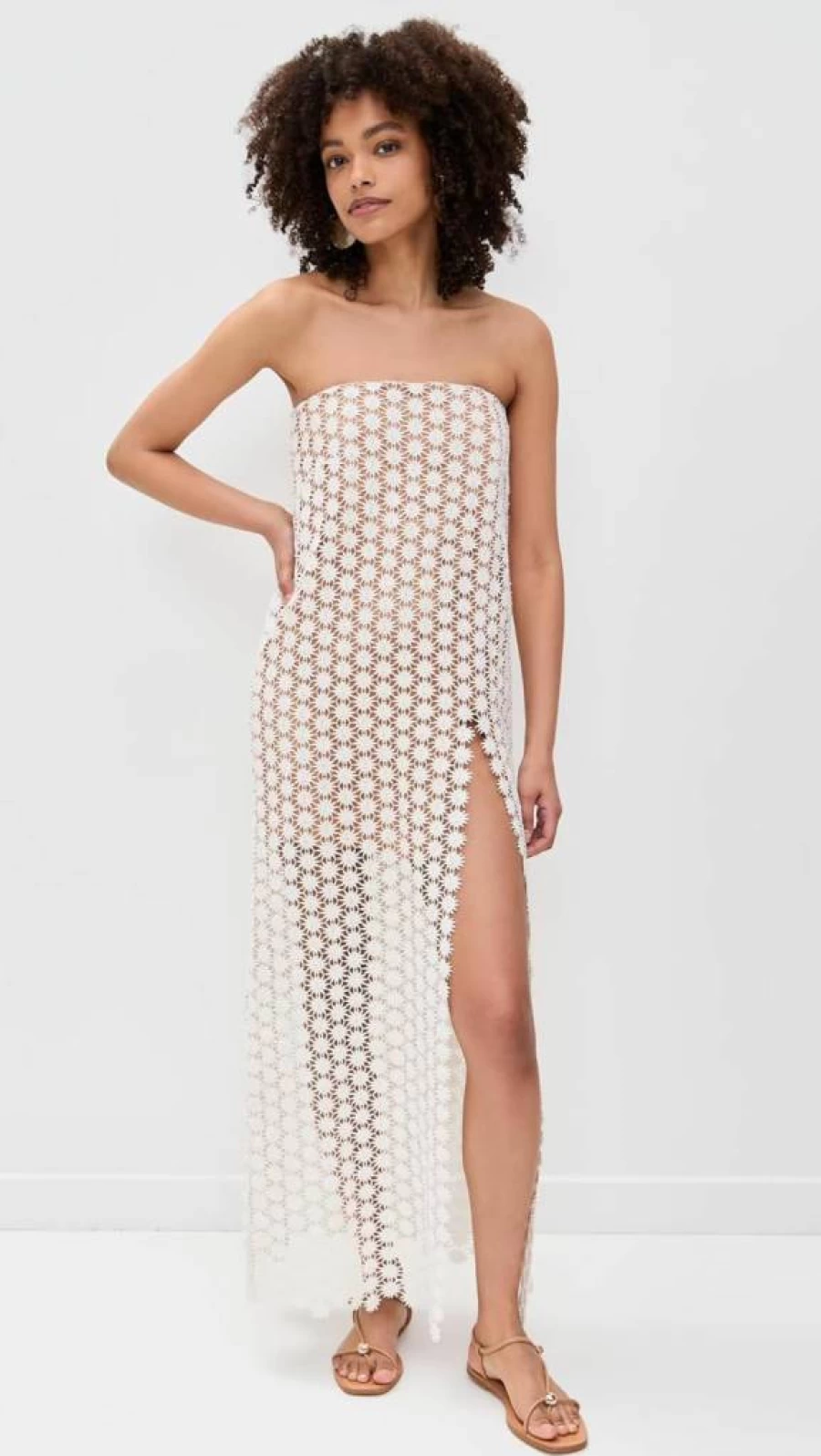 SUNDRESS Women's Francette Summer Dress - Elegant Flowy Casual Sundress for Women