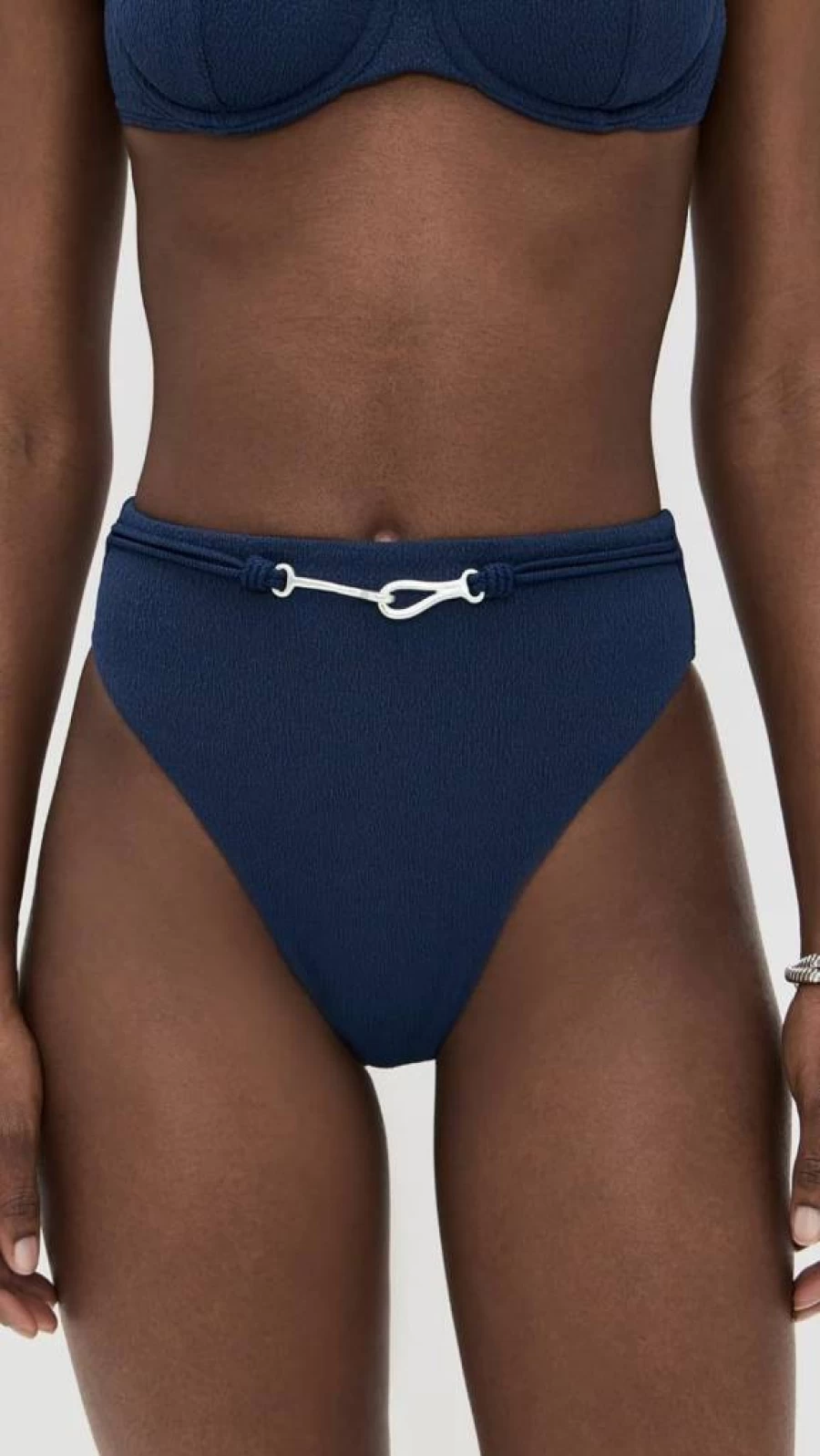 ViX Paula Hermanny Women's Firenze Alba Bikini Bottom - High-Waisted Swimwear for Women