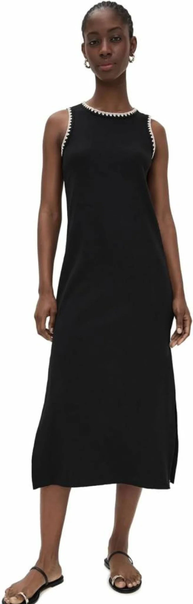 Z SUPPLY Women's Delamer Tank Dress - Casual Sleeveless Summer Dress