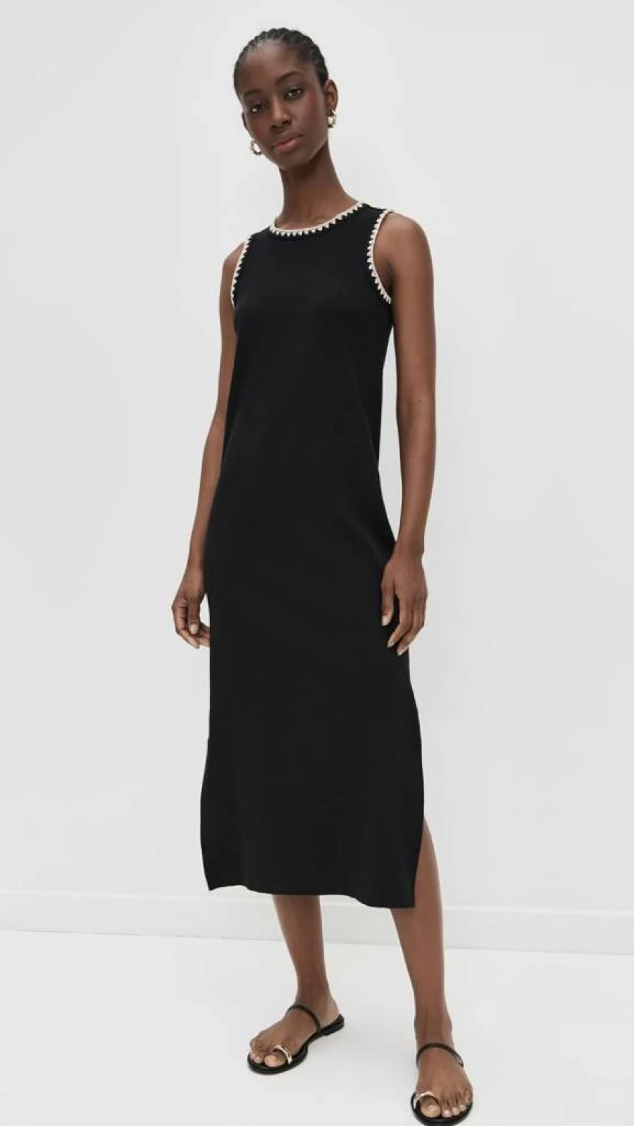 Z SUPPLY Women's Delamer Tank Dress - Casual Sleeveless Summer Dress