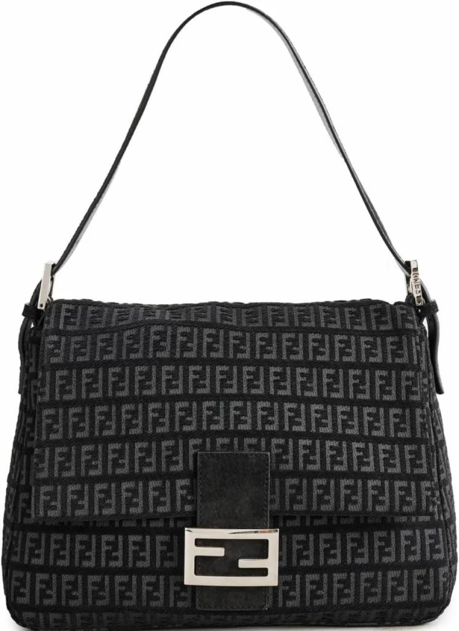 Pre-Owned Fendi Mama Baguette Shoulder Bag for Women Luxury Vintage Handbag